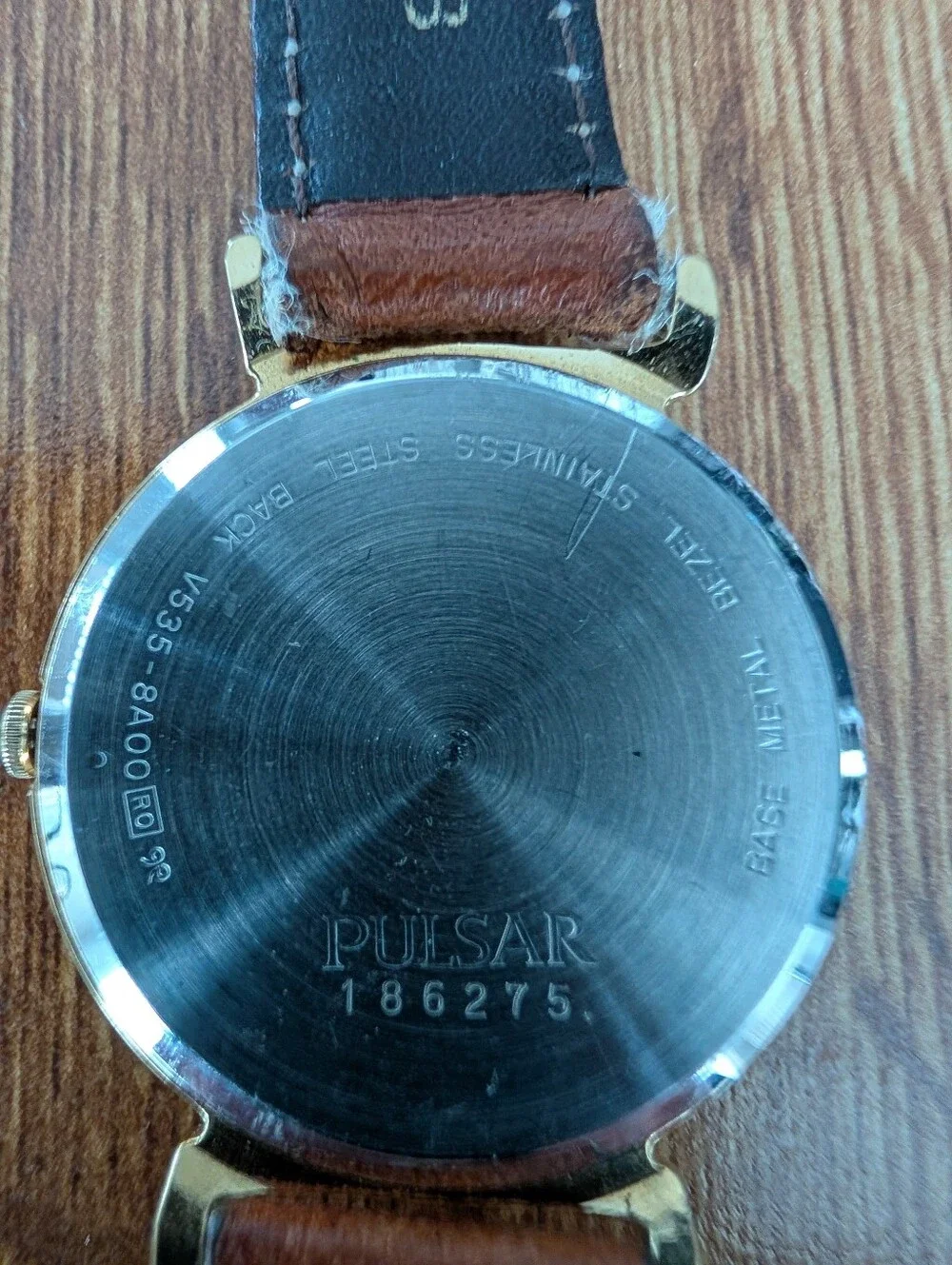 Elegant Vintage Pulsar Seiko Moonphase Roman Dial  Quartz Unisex Watch